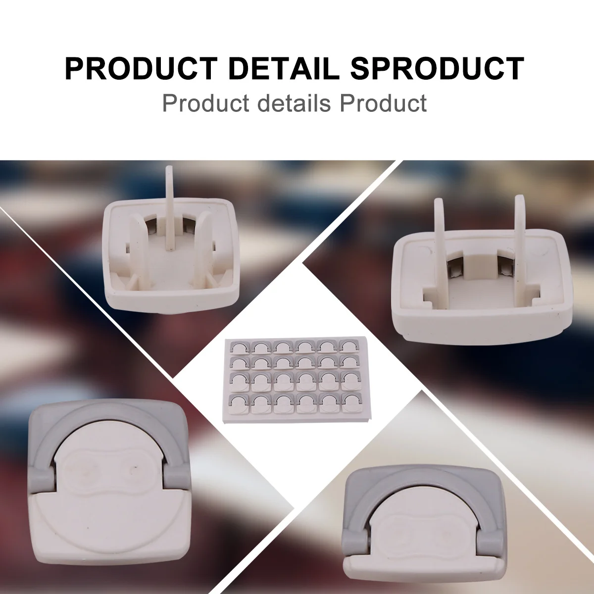 

24 шт., детские защитные крышки для розеток, защитные приспособления для электрических розеток, безопасная защита от детей, крышка розетки, крышка розетки