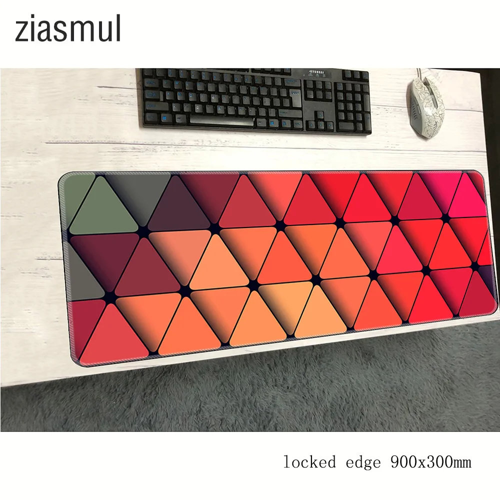 New arrival ziasmul Large mouse pad For office and home quickly Notebook Computer Table Pad Keyboard Mouse Pad locked edge