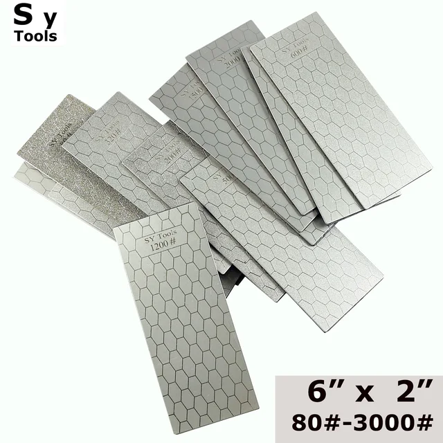 Sy Tools nowy 80-3000 # profesjonalny diamentowa ostrzarka do noży do ostrzenia deska kamienna nóż szefa kuchni osełka wzór plastra miodu