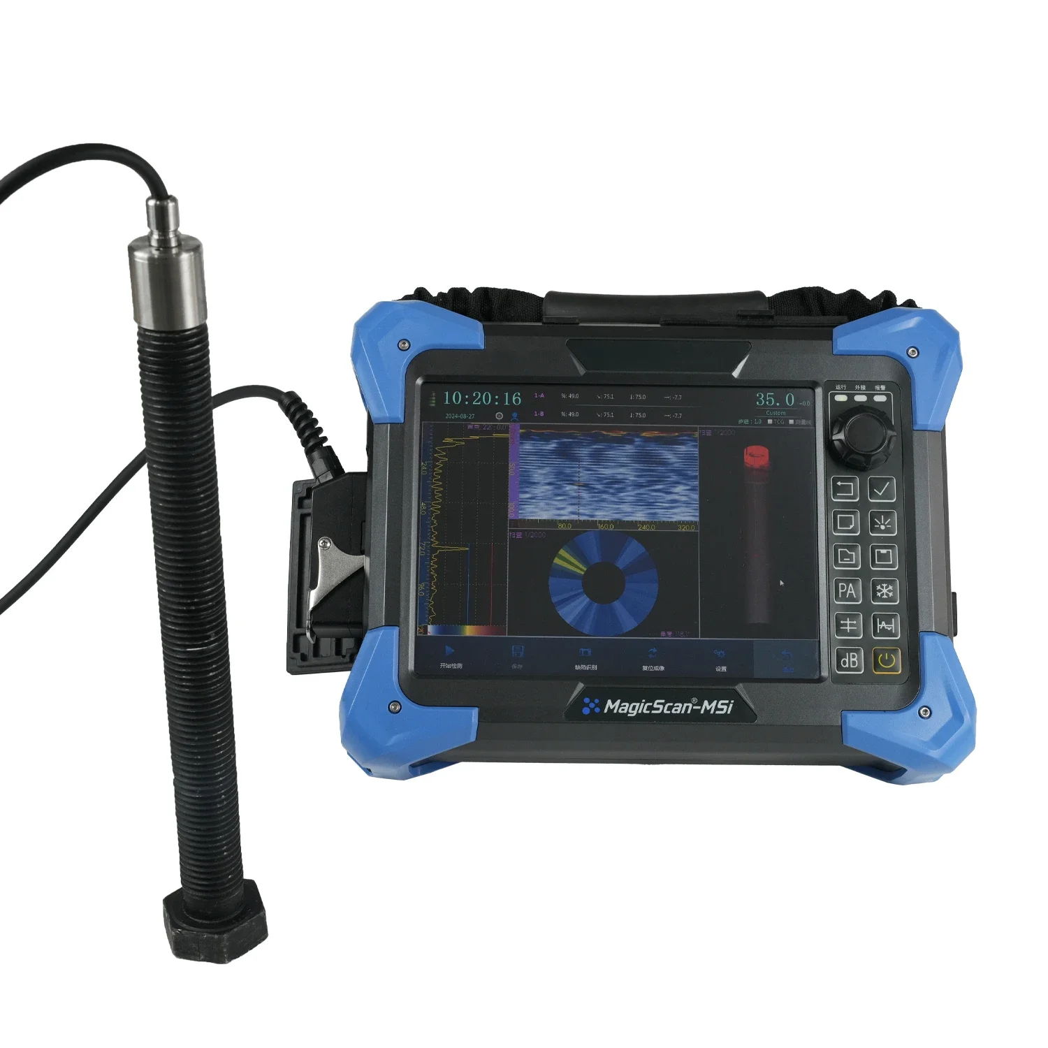 MS 32/64 Portable Phased Array Ultrasonic NDT Testing Equipment