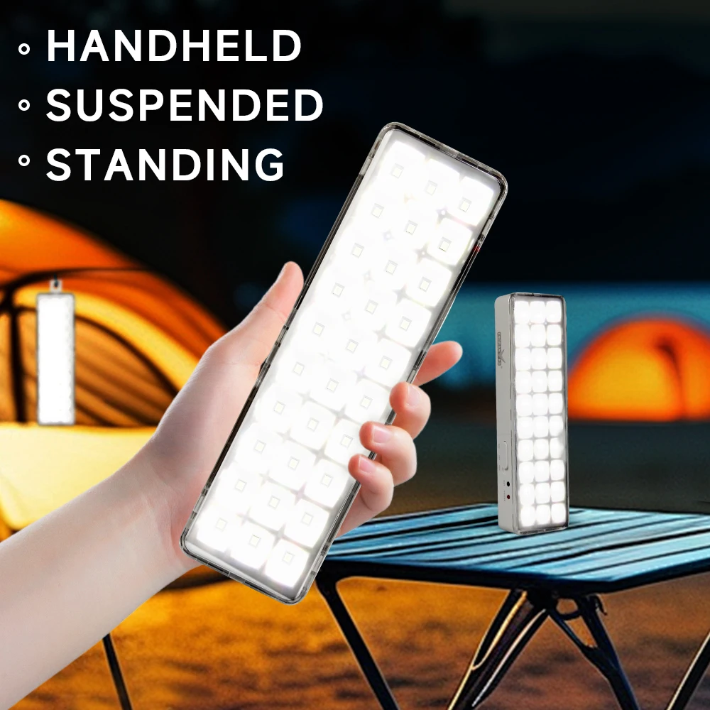 

Светодиодный аварийный светильник с отключением электроэнергии, портативный настенный перезаряжаемый фонарь для кемпинга, рабочий свет, ручные пожарные фонари