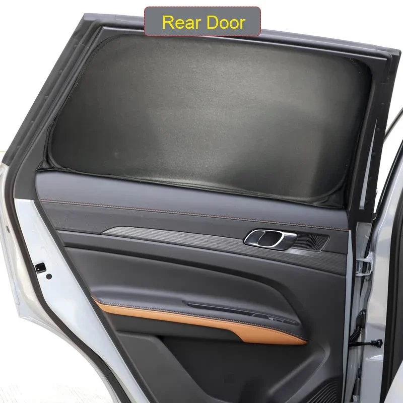 

Для FORD TERRITORY 2023-настоящее время автомобиля, черное окно, солнцезащитный козырек, автоматический анти-УФ-тепляционный защитный чехол, аксессуар для интерьера