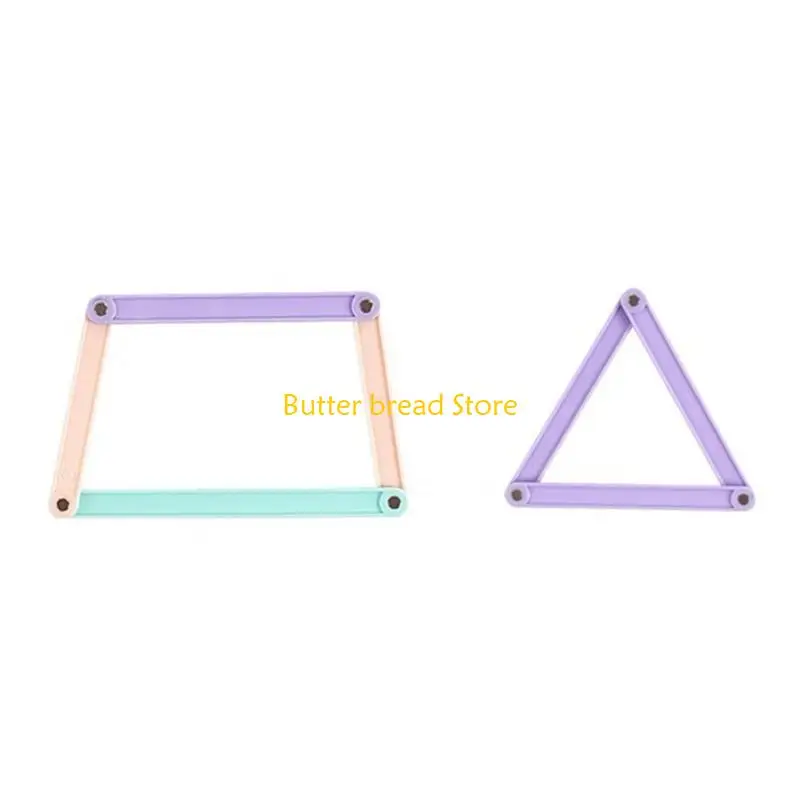 W89C Geometrische tekening Reger Afneembare magnetische geometrische figuur voor klaslokaal