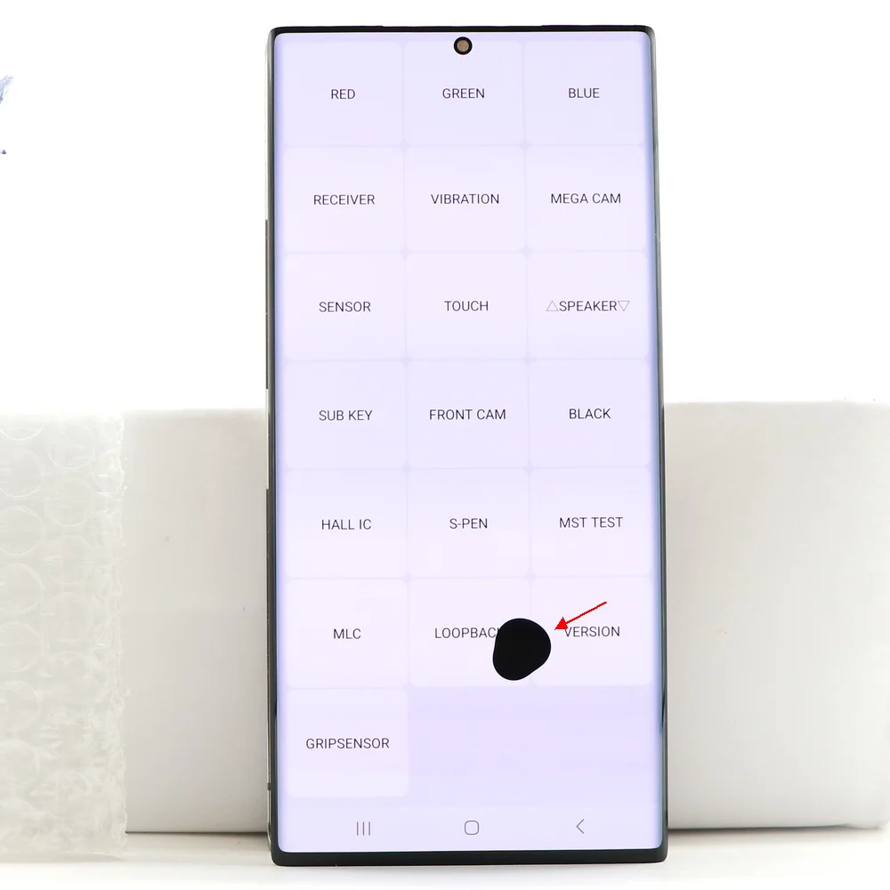 AMOLED Note 20 Ultra LCD pour Samsung Galary SM-N985F N986U LCD écran tactile Hébergements eur pièces d\'assemblage