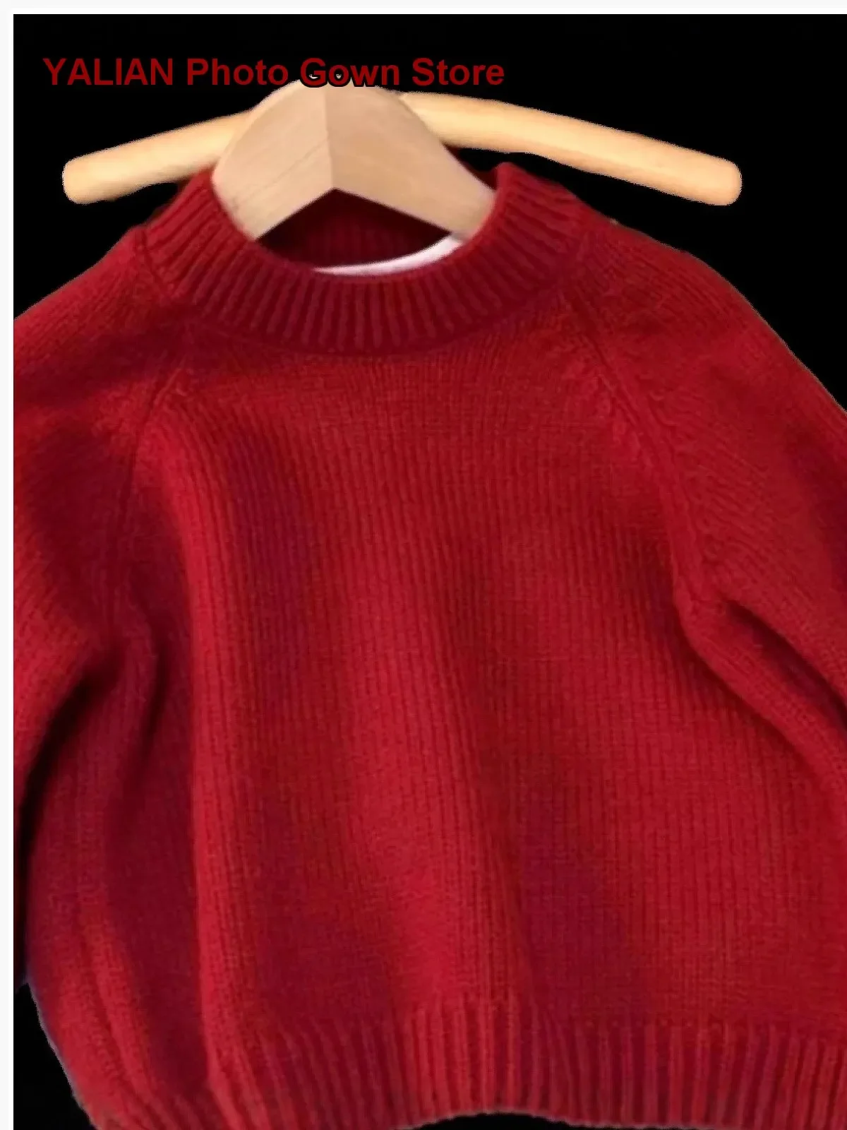 Kids Boys Girls Minimalist Autumn Winter Casual Raglan Sleeves Knit Pullover Top Little Kids