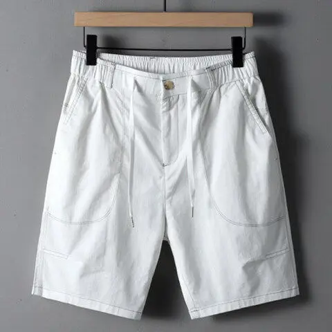 Cotton Shorts Men Casual Versatile Five-point Trendy Loose Pants in Summer