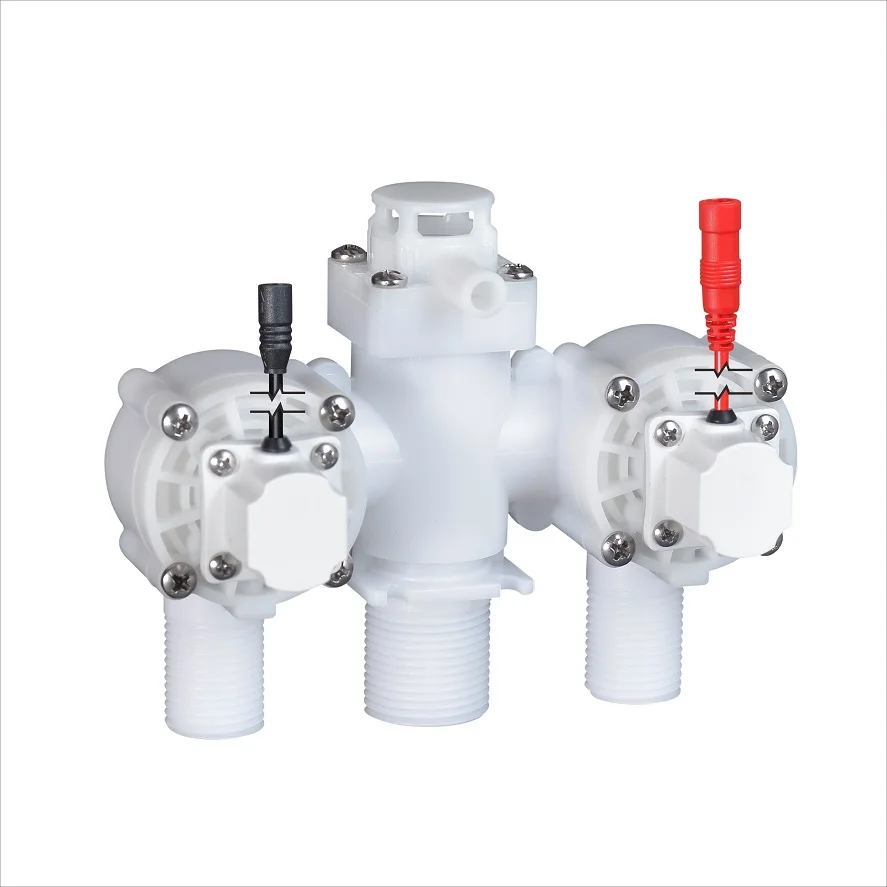 Elettrovalvola a impulsi 6V per WC intelligente Elettrovalvola a valvola elettrica a 3 vie per bidet intelligente