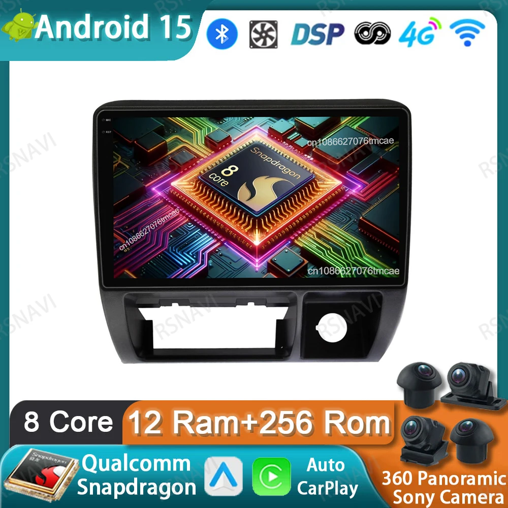

Car Radio Android 15 For Suzuki Jimny 1998 - 2004 Head Unit BT QLED Navigation GPS DSP 4G LTE Stereo Autoradio 5G WIFI Qualcomm
