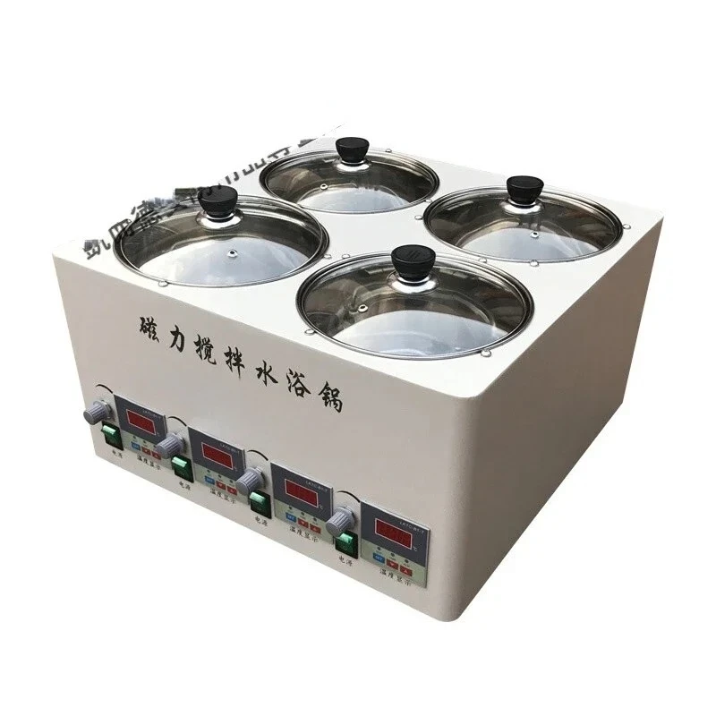 Constant Temperature Magnetic Stirring Water Bath Water Bath Magnetic Stirrer Quadruple Temperature Control Constant Speed