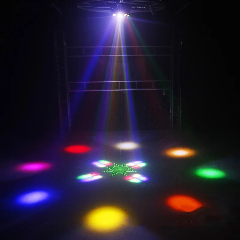 NEW Disco Super 5 in1 Effect Light RG Laser Bee Eye Light DMX512 Party Beam Strobe per banchetti Indoor Bar DJ Outdoor Performance