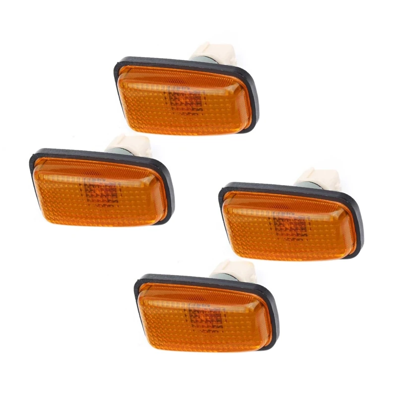 Car Amber Side Marker Light Fender Light Repeater Lamp Indicator for Citroen Saxo Fiat Peugeot 106 306 406 806 108