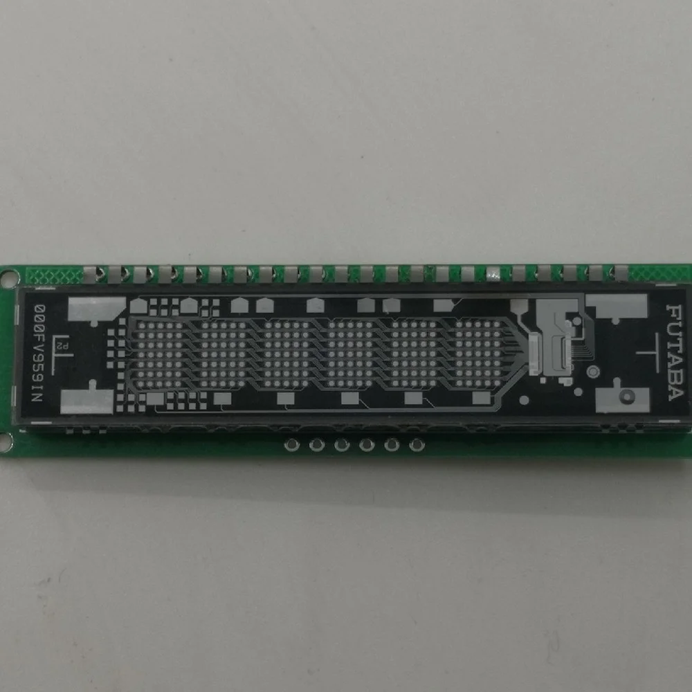 VFD Display Module, 6-bit Dot Matrix, Reverse Screen, Integrated Drive, Super Convenient Data Available