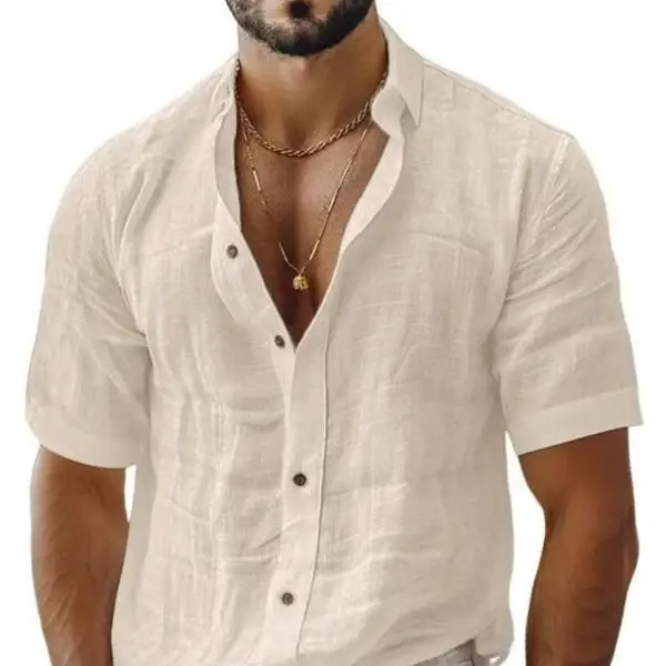 ملابس تقليدية جديدة قابلة للتجاعيد عبر الحدود ort Sve irt للنساء في منتصف العمر والحسنات...