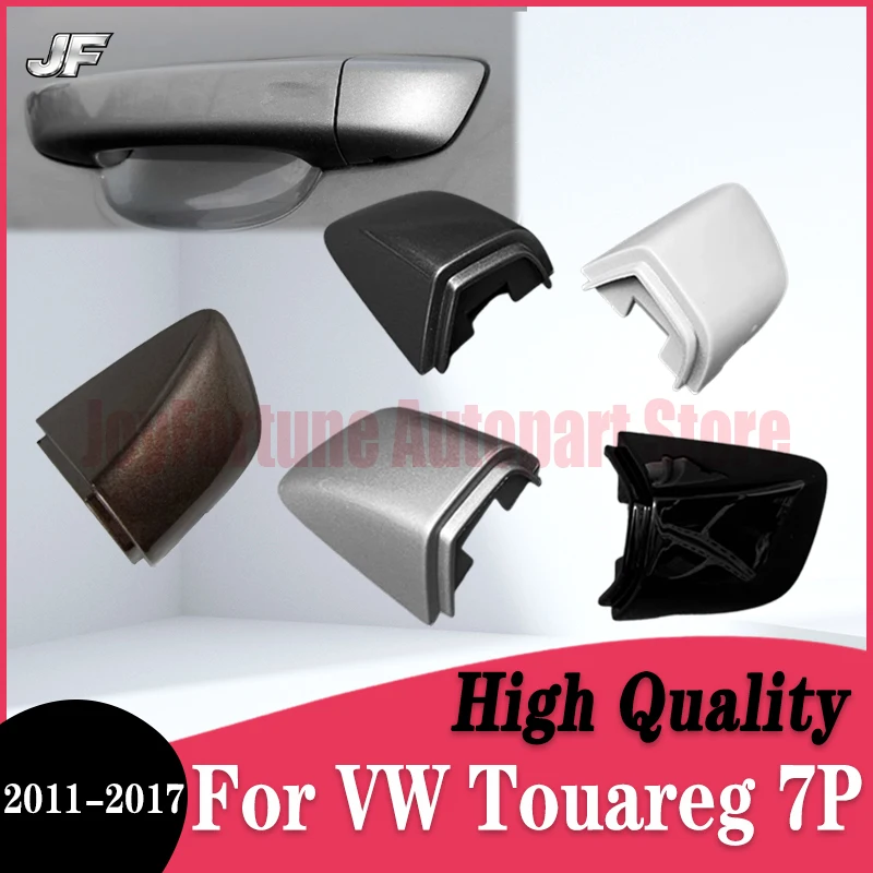 For VW Touareg 7P 2011-2017 Exterior Door Handle Keyhole Cover Car Handle Lock Cylinder Key Cap Trim 7P6837879A 7P6 837 879 A