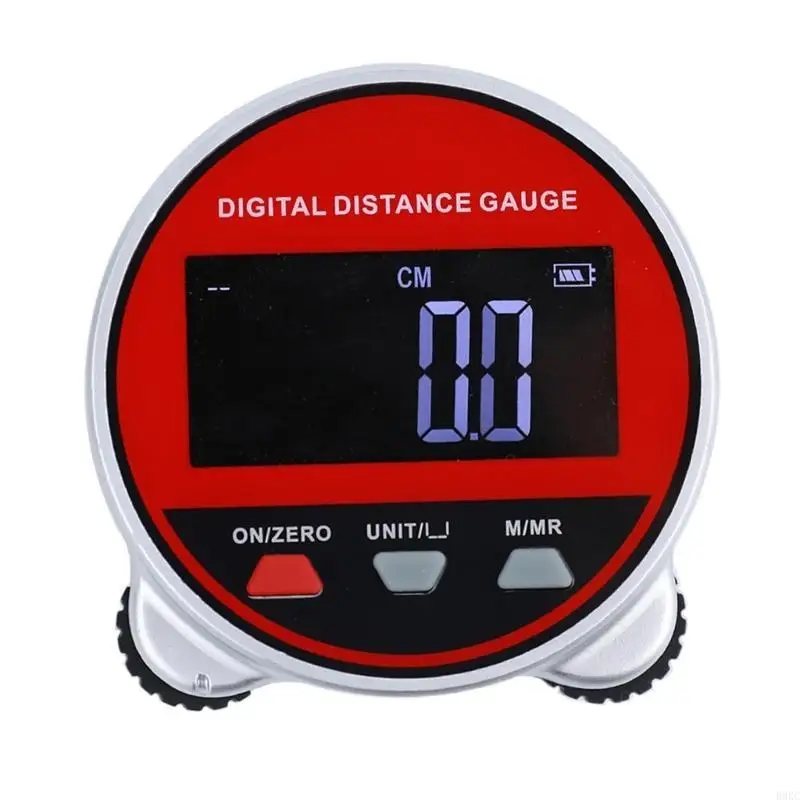

B0KC Electric Ruler Mini Rolling Measure Tool Digital Tape Measure Curved Irregular