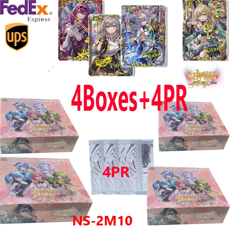 Wholesales  Goddess Story NS-2m10 Collection Card Cute Girl Booster Box Tcg Cards Anime Trading Card Birthday Gift