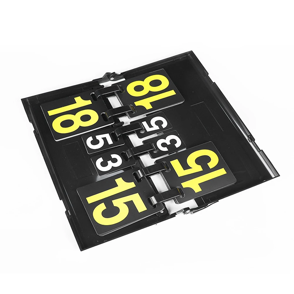 Wasserdichter Tisch-Flip für Anzeigetafeln für Innen- und Außensportarten, perfekt für Basketball, Fußball, Volleyball und mehr