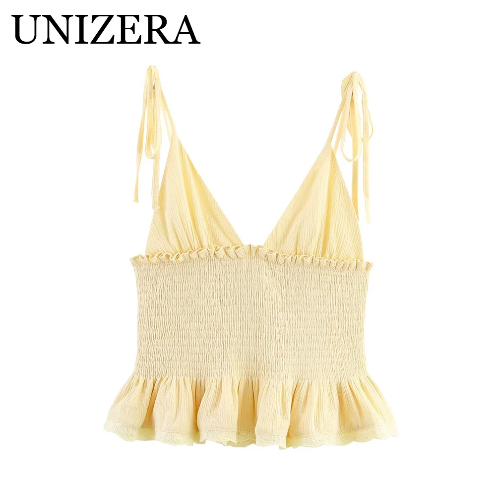 

New Women's Fashion European and American Style Simple and Versatile Honeycomb Grid Splicing Top