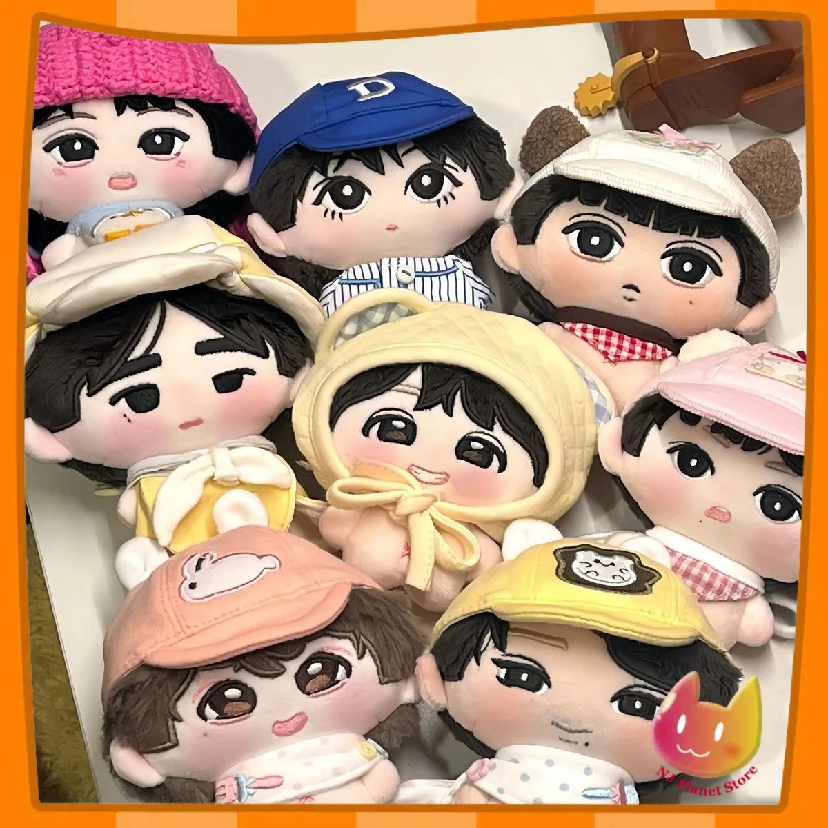 TF Four Generations 10cm Mini Doll Keychain Bowen Zuo Qi Chen Yiheng Wang Chen Junming Stuffed Plush Dress-up Cotton Doll Doll