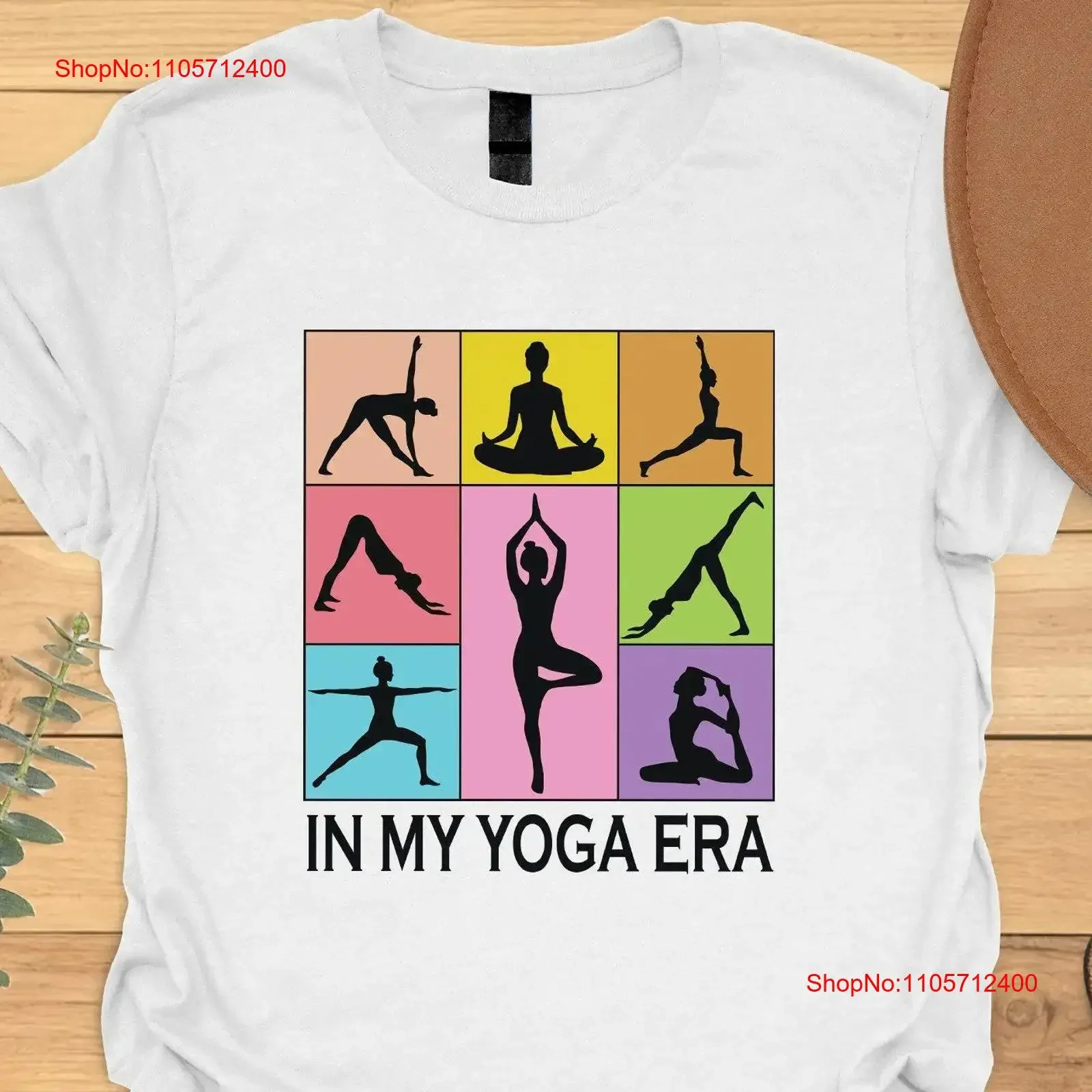 In My Yoga Era T shirt Namaste Girls Women Meditation Mom SweaT for vintage Washed graphic Breathable Stretched