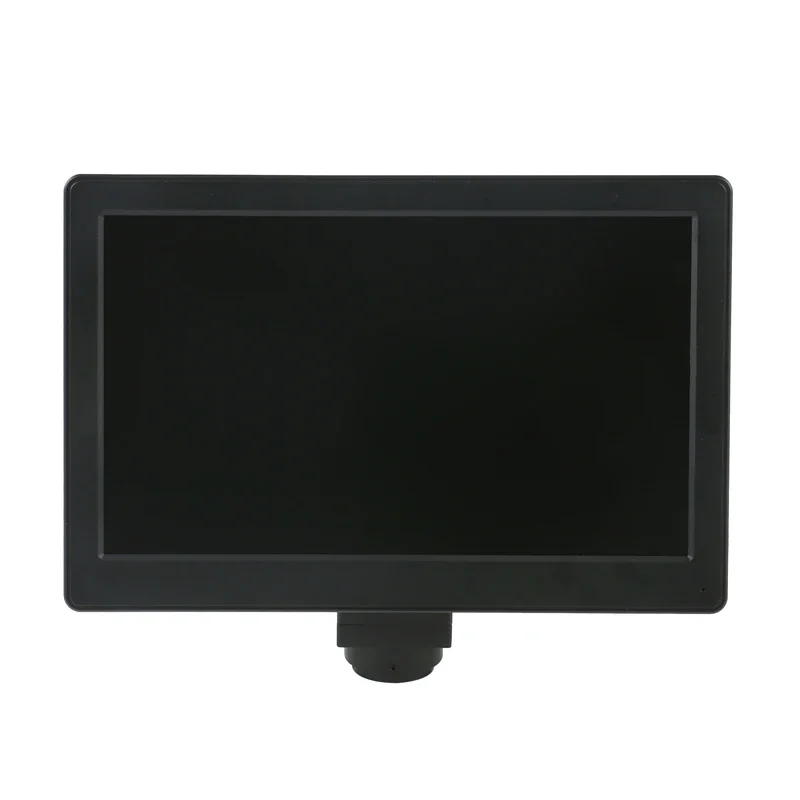 كاميرا مجهر فيديو صناعية ، شاشة LCD رقمية USB ، مجهر ستيريو ثلاثي العين ، عدسة أحادية ، مستشعر سوني ، 5.0MP ، 9"