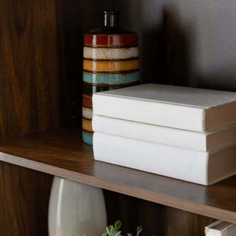 custom.Melamine faced wooden bookshelf