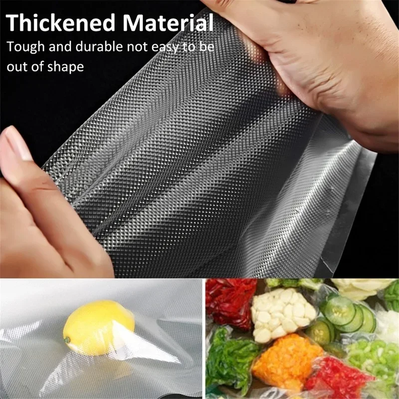 New Thicker Kitchen Vacuum Sealing Bags Reusable Rolls Fresh-keeping Food Saver refrigerator Storage Bag Packages for freezing