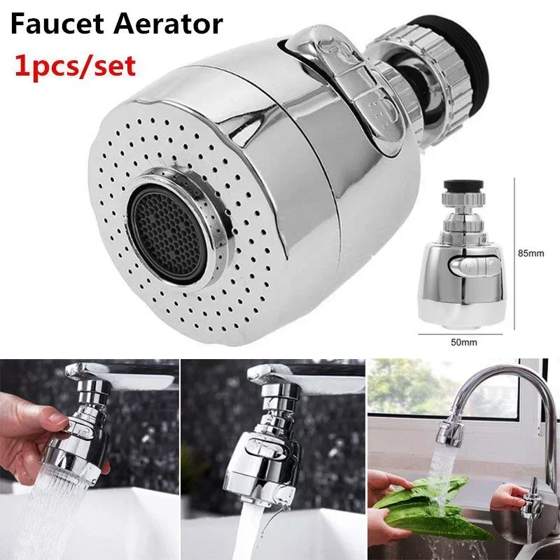 1Pc Kitchen Faucet Aerator 360° Rotatable Water Saving Tap Nozzle