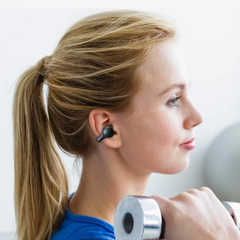 2025 Earclip słuchawki Bluetooth słuchawki bezprzewodowe radio HIFI typ pierścienia klip do ucha gra sportowy zestaw słuchawkowy gorąca sprzedaż nowy prezent