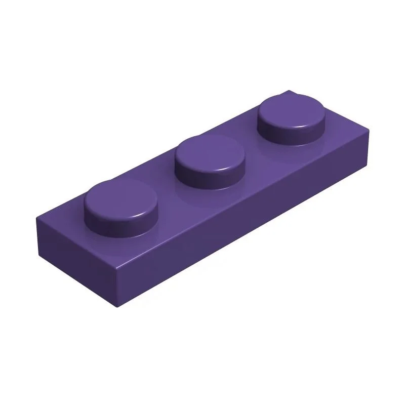 50 Stück 3623 1X3 Platte für Kinder-Bausteinspielzeug, kompatibel mit Montage, hochwertiges Geschenk. – Detail 15