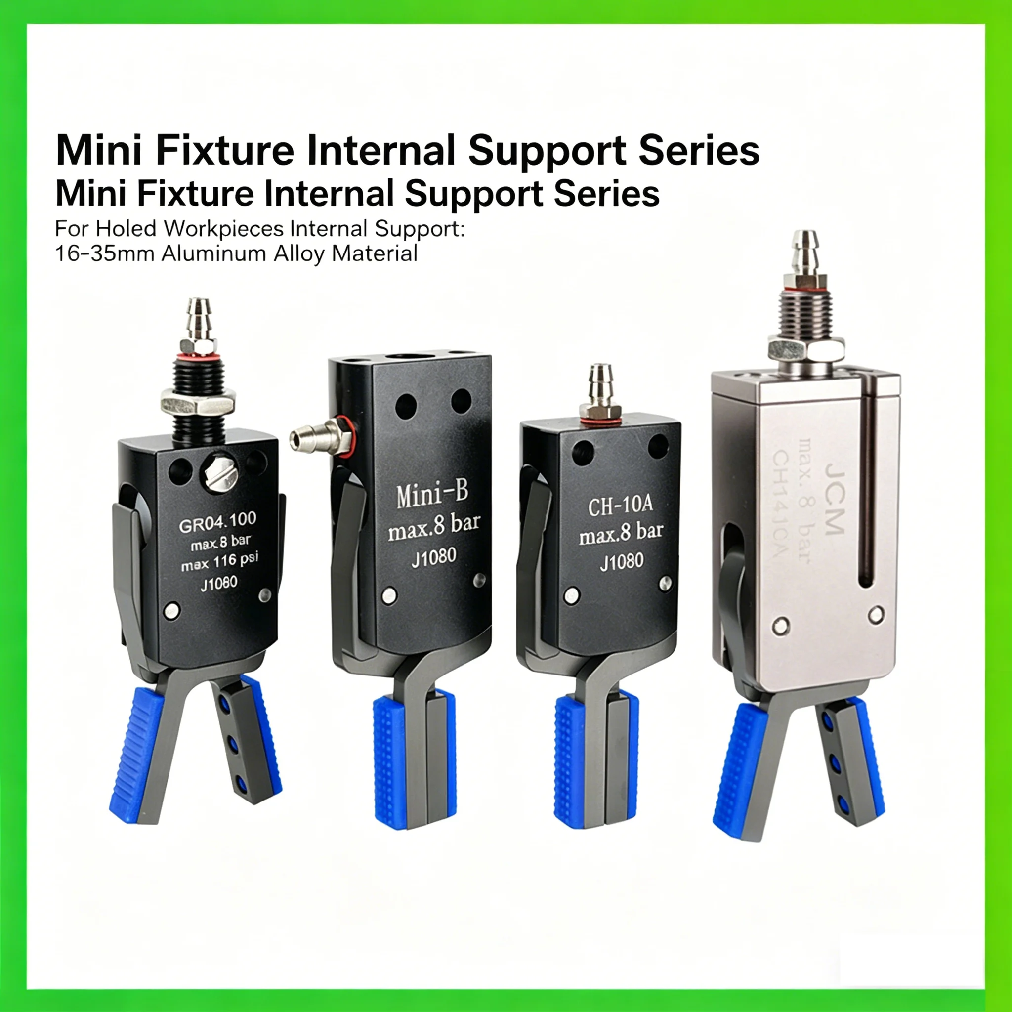 Clamp Antiskid Cover Injection Molding Manipulator Accessories Manipulator Fixture MINI Gripper External Expansion Pneumatic