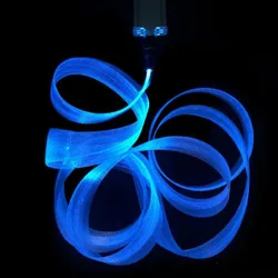 PMMA Plastic Optical Fiber Cable Net Optical Fiber Netting For Luminescent Tree Decorate Lighting