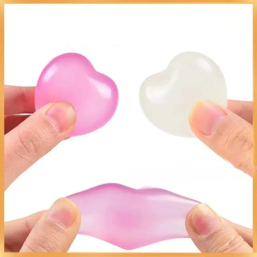 Color Changes Relieves Pressure Toys As Sun Light Anti Pressure Heart Squeeze Toy Slow Rebound Cute Cartoon Maltose Finger Toys