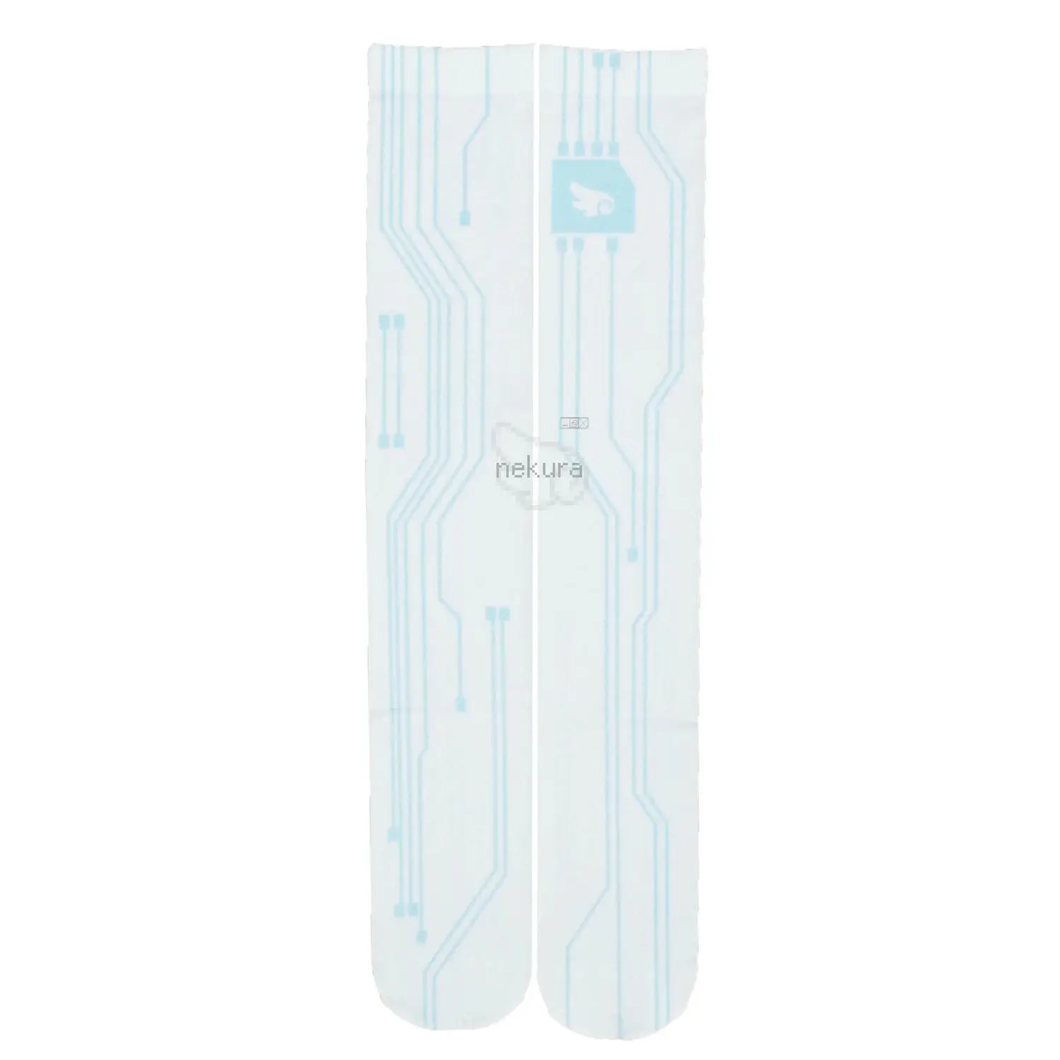 Japanese Circuit Organization Water Color Print Knee Length Stockings Spring New Spice Girls Velvet Stockings Harajuku Y2k Socks