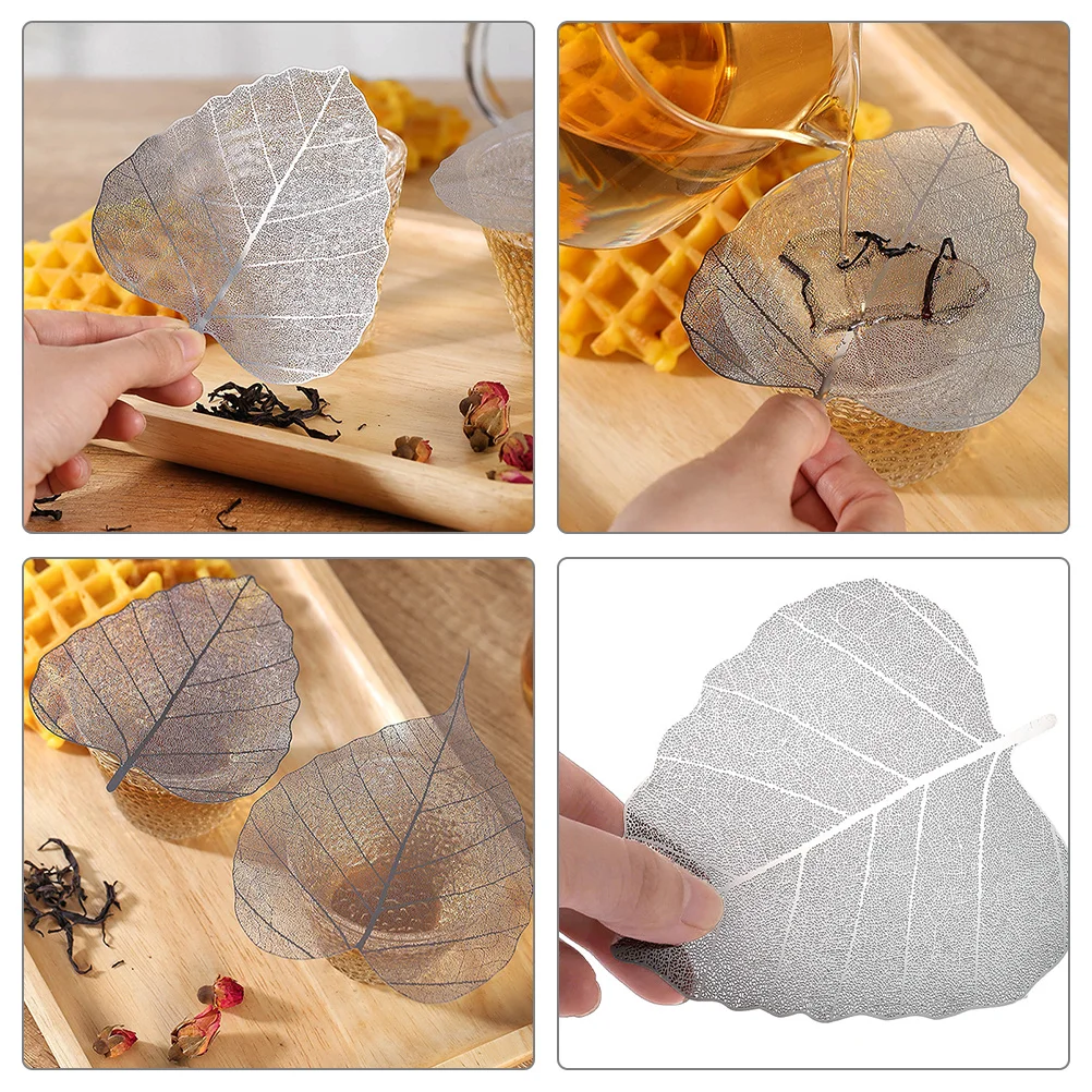

4pcs Stainless Steel Infuser Mesh Strainer Set For Loose Leaf Tea Filtering Heat Resistant Tea Filter Home Office