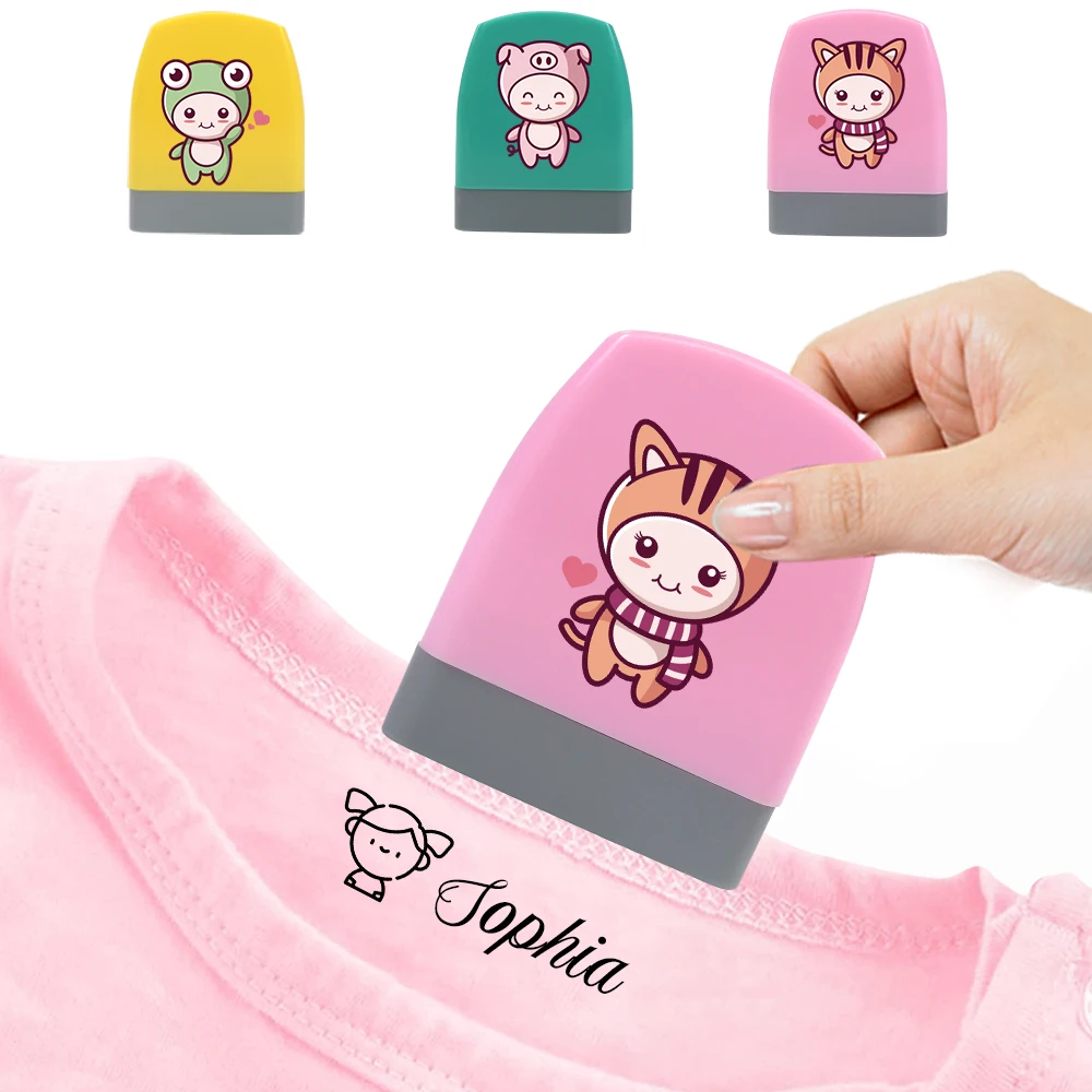 

1pc Personalize Custom Stamp Seal, Non Fading, Personalized Label Seal for School Uniform