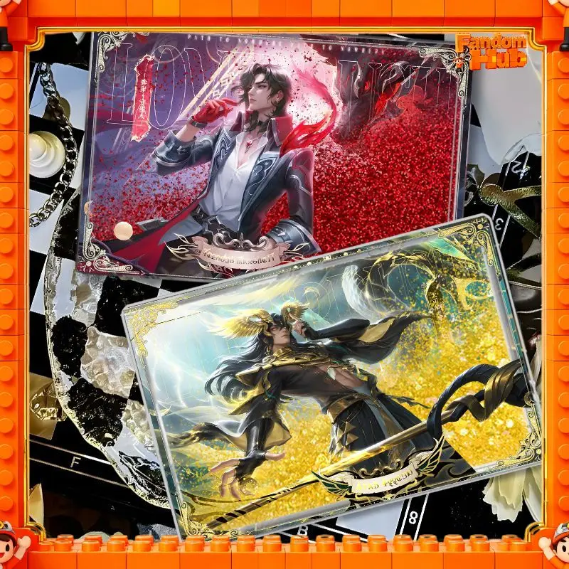 NEW Lord Of Mysteries anime Merch Klein Moretti Leonard Mitchell Audrey HallAzk Flowing Sand Mahjong Brick Stand Toy Fans Gift view 3