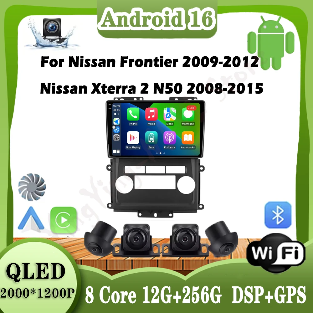 

DSP Stereo Android For Nissan Frontier 2009-2012 Nissan Xterra 2 N50 2008-2015 GPS Navigation Car Multimedia Video Player