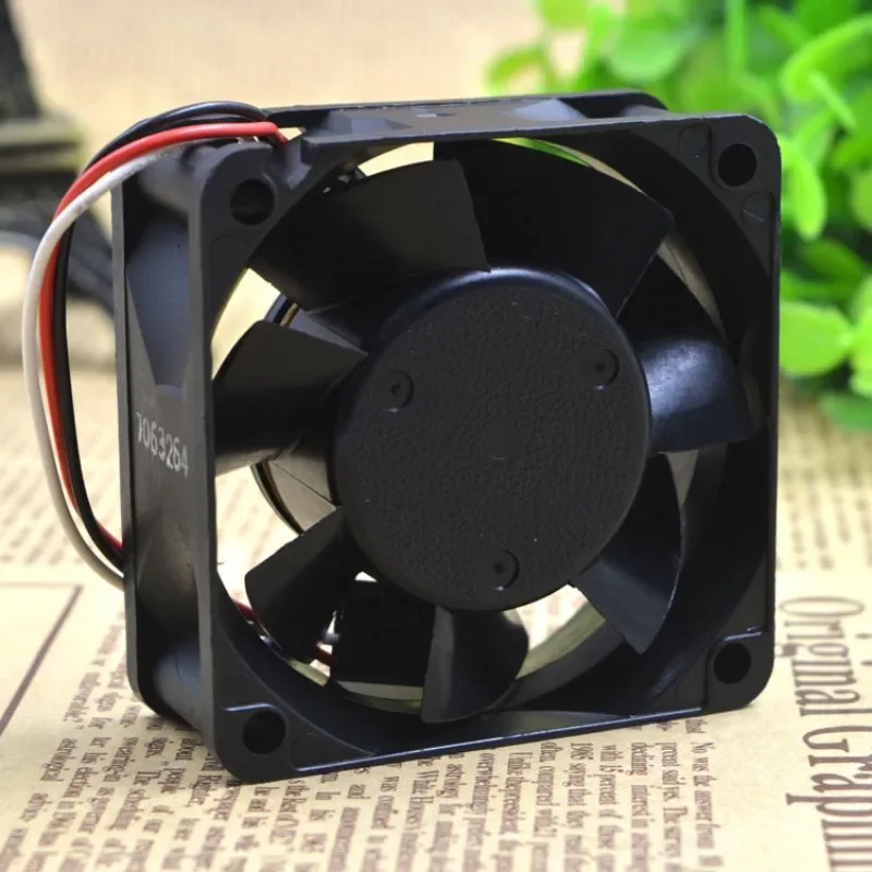 مروحة تبريد أصلية لـ NMB ، تحكم ذكي في درجة الحرارة ، جديدة ، 2410ml-4w-b76 ، 12 فولت ، 0.58A ، 60x60x25mm