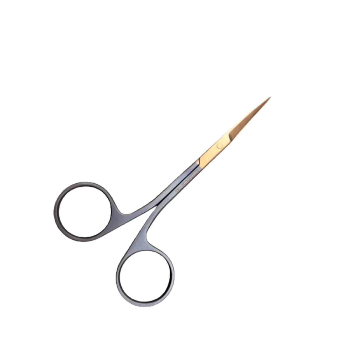 Animal Clinic Cosmetic Titanium Alloy Surgical Tissue Scissors 11cm Curved Sharp Tip Medical Grade Precision Dissecting Scissors
