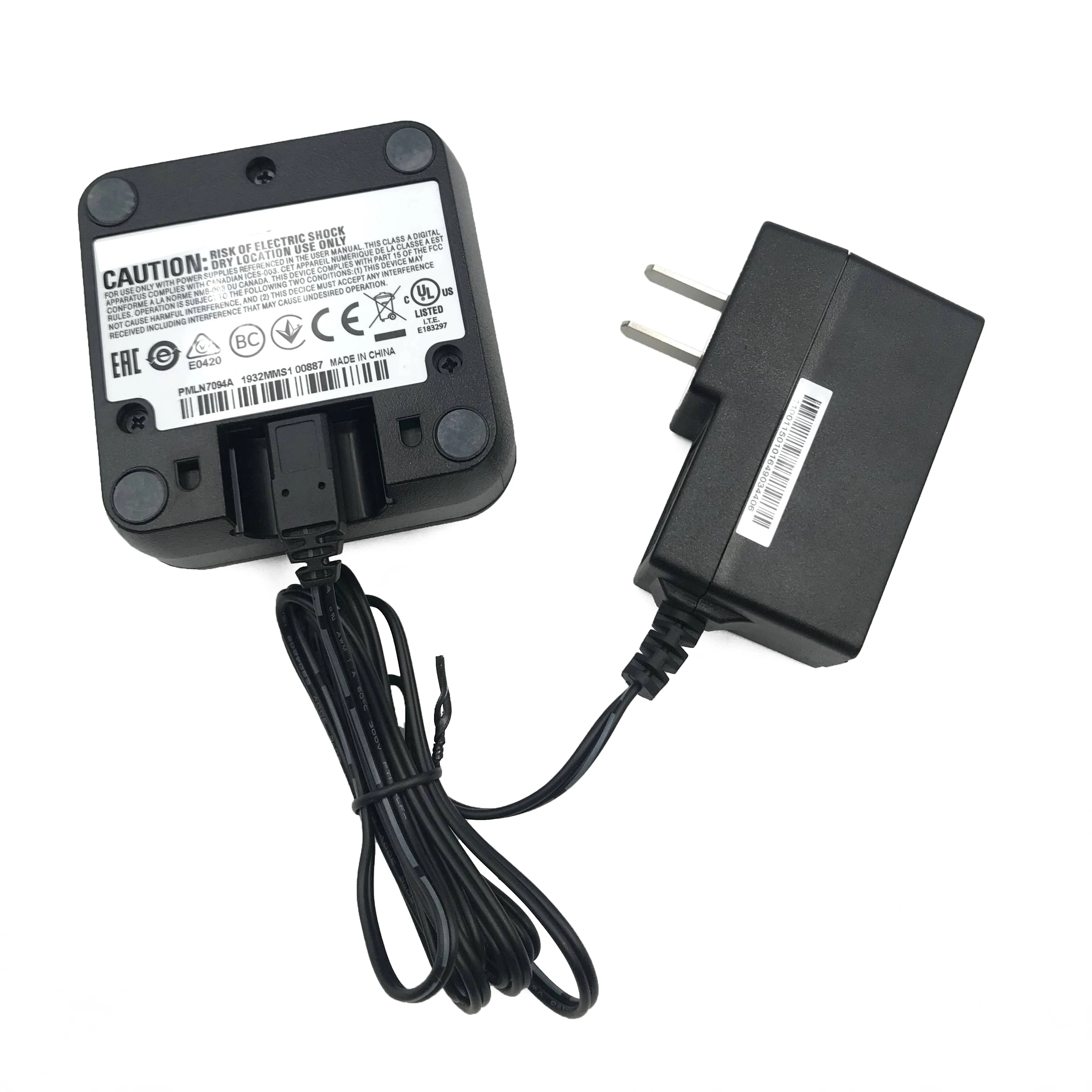 PMLN7110 PMLN7094 Single-Unit Charger for Motorola SL300 SL1M SL2K TLK100 SL3500e SL1M SL1600 Portable Radios PMNN4468A Battery