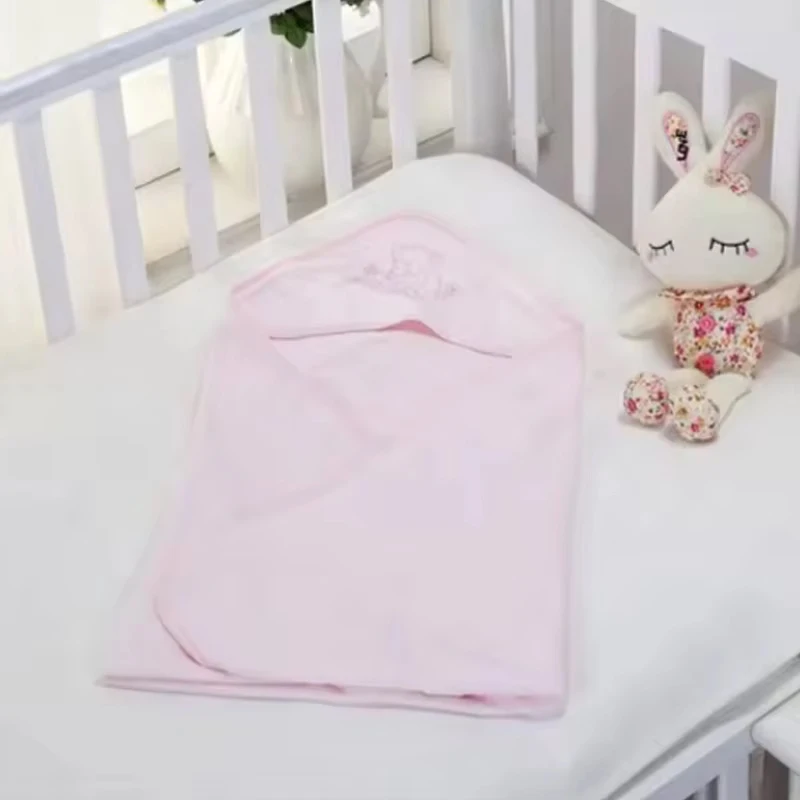 Baby Blanket 100% Bamboo Fiber Super Soft And Comortable 90x90cm 345gsm Baby Towel Baby Hooded Towel Infant Towel