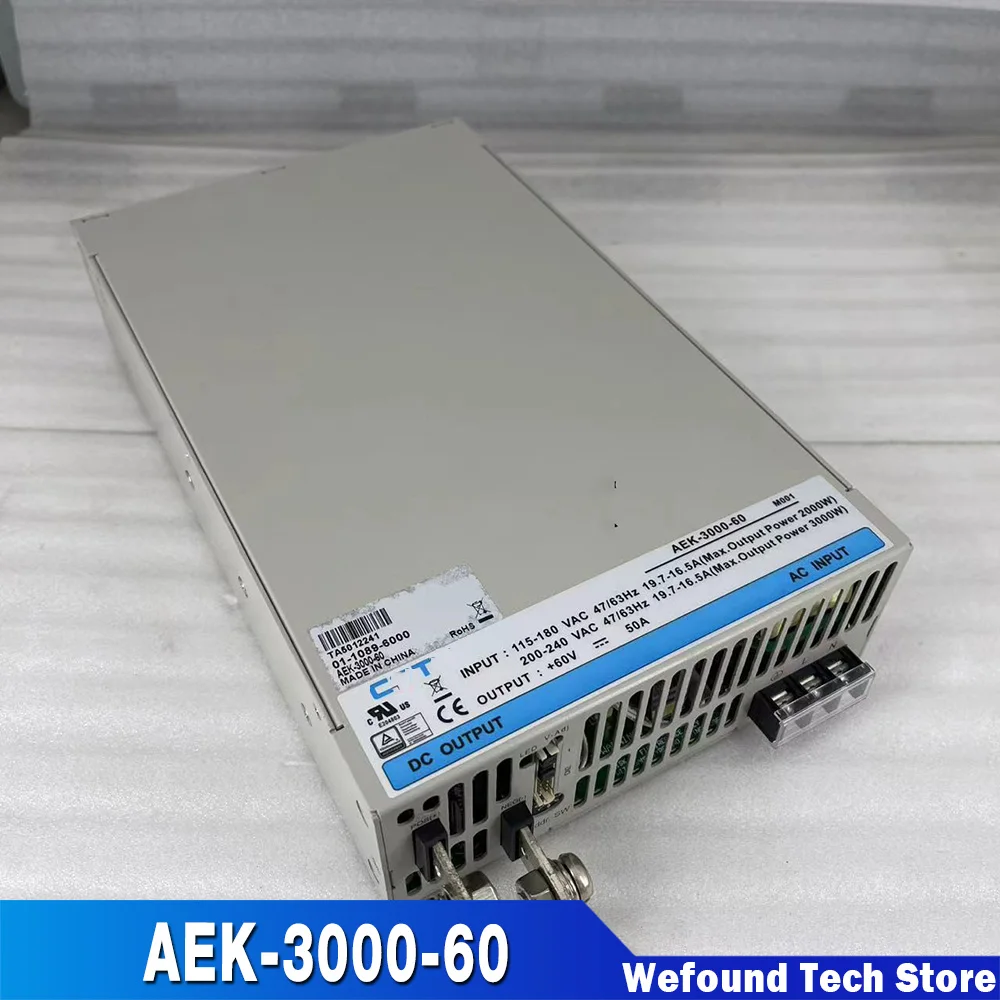 For COTEK High-power Switching Power Supply 56-63V AEK-3000-60 60V50A3000W