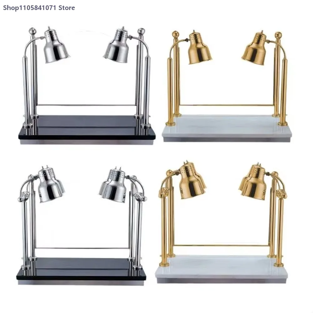Commercial Grade Heat Lamp Carving Station for Hotel Restaurant Buffet Food Warming and Display