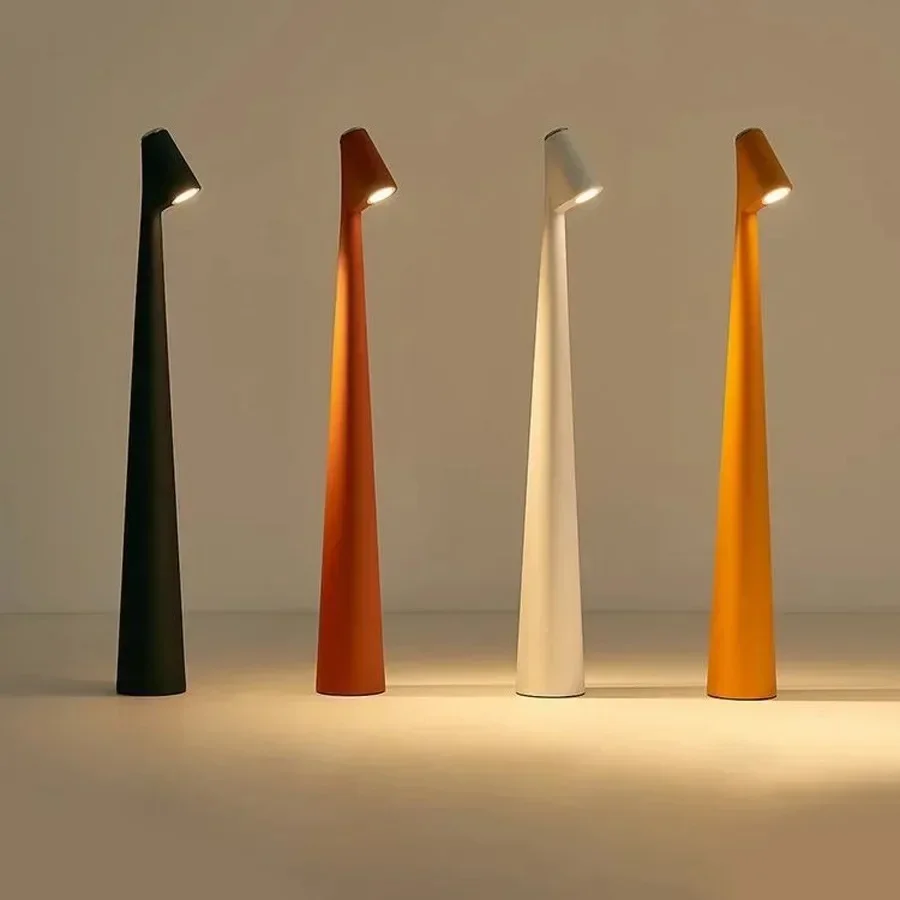 

Modern Luxury High Footed Table Lamp Decoration Bedroom Bedside Table Small Night Light Popular Danish Design