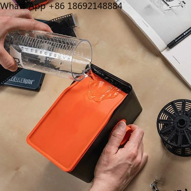 development tank mini darkroom flushing equipment set for 135 film 120 negative film darkbag flushing tank