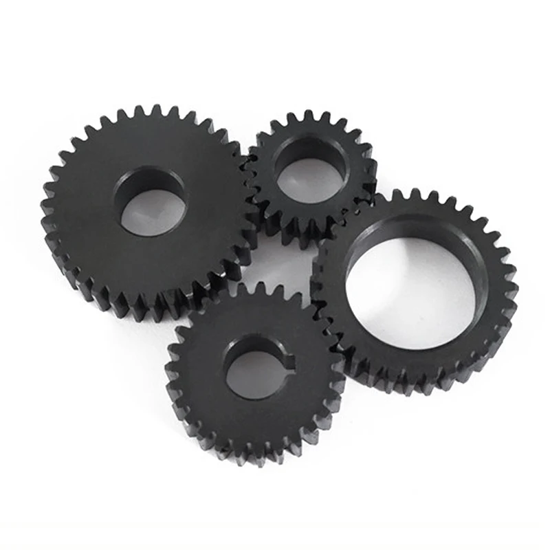 1Pcs 45# Steel 1 Mod 12 Teeth-48 Teeth Spur Gear Pinion Gears Transmission Accessories Motor Parts Keyway Bore