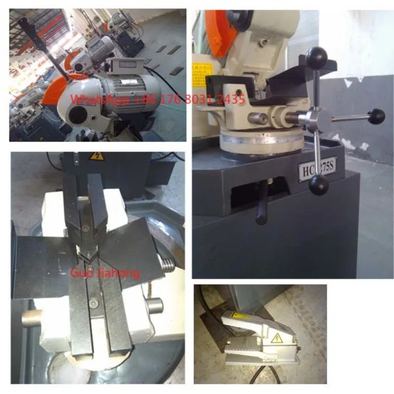 

High Quality Stainless Steel Semi-Automatic Circular Sawing Cold Sawing Tube Pipe Cutting Machine