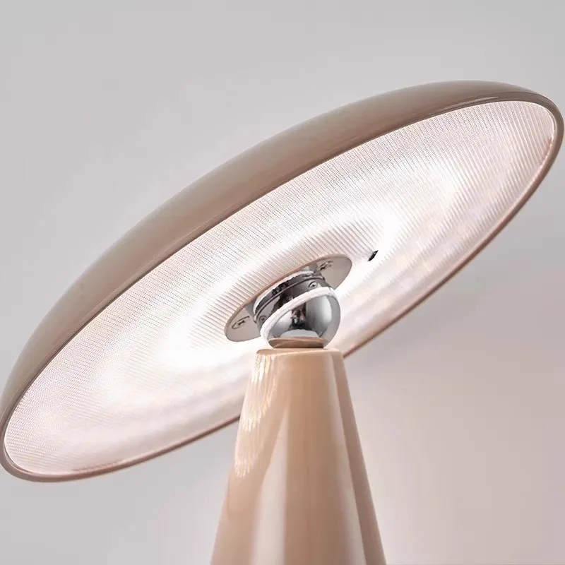 

Creative mushroom desk lamp ambient light children's study bedroom bedside