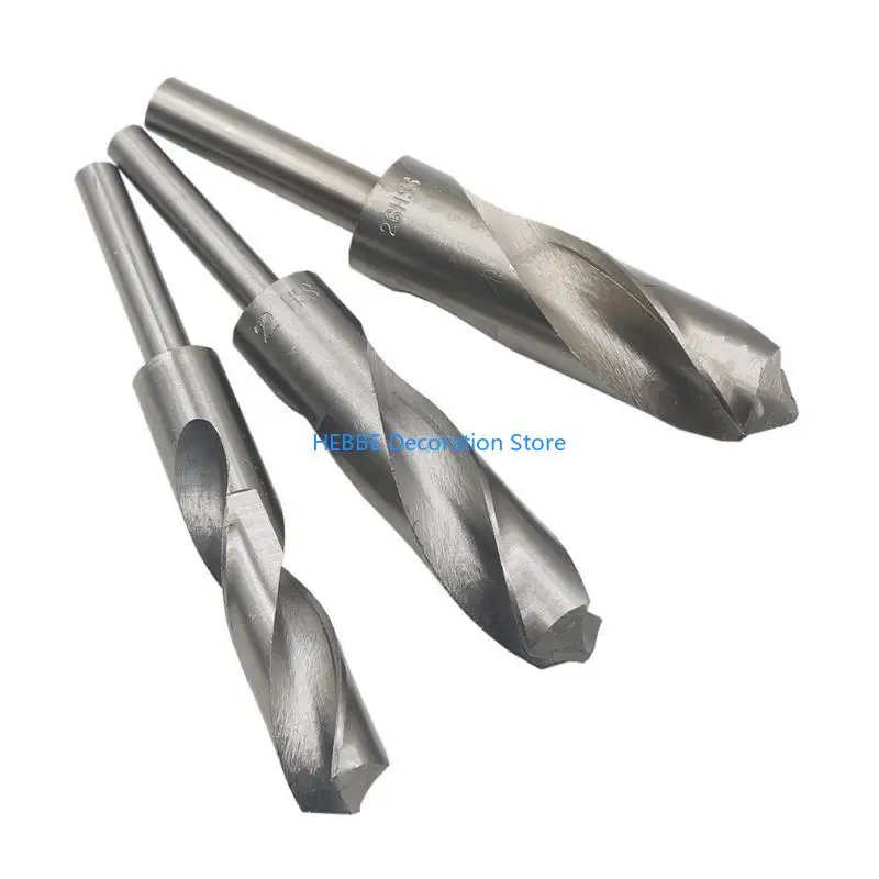 B0KC Cobalt Drill Bit 14mm-30mm Round Reduced Shank HSS for Wood Iron Stainless Steel